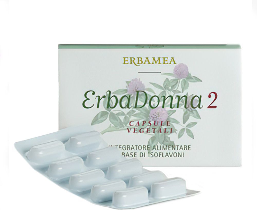 Erbamea Erbadonna 2 Integratore Ossa Donna 20 Capsule Vegetali