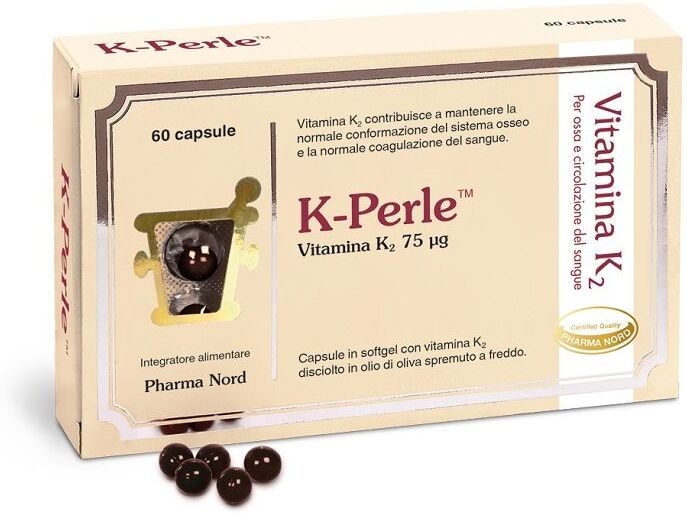 Pharma Nord K Perle Integratore Di Vitamina K2 60 Capsule