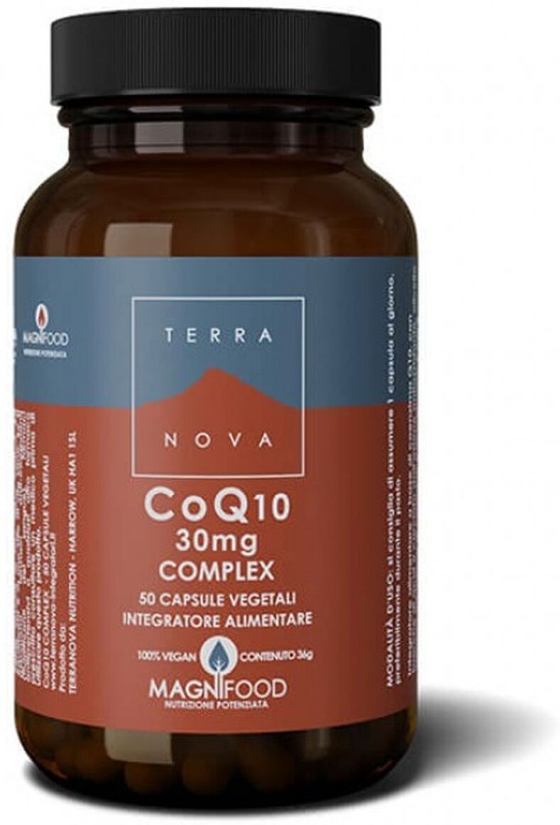 Terranova Complesso Coenzima Q10 Integratore Controllo Colesterolo 50 Capsule