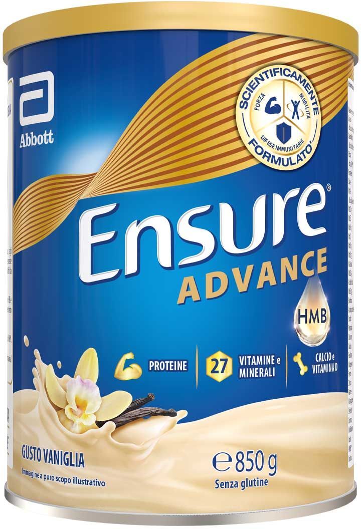 Ensure Advance Integratore Alimentare Proteico Vaniglia 850g