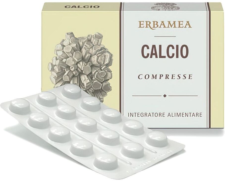 Erbamea Calcio Integratore Ossa 60 Compresse