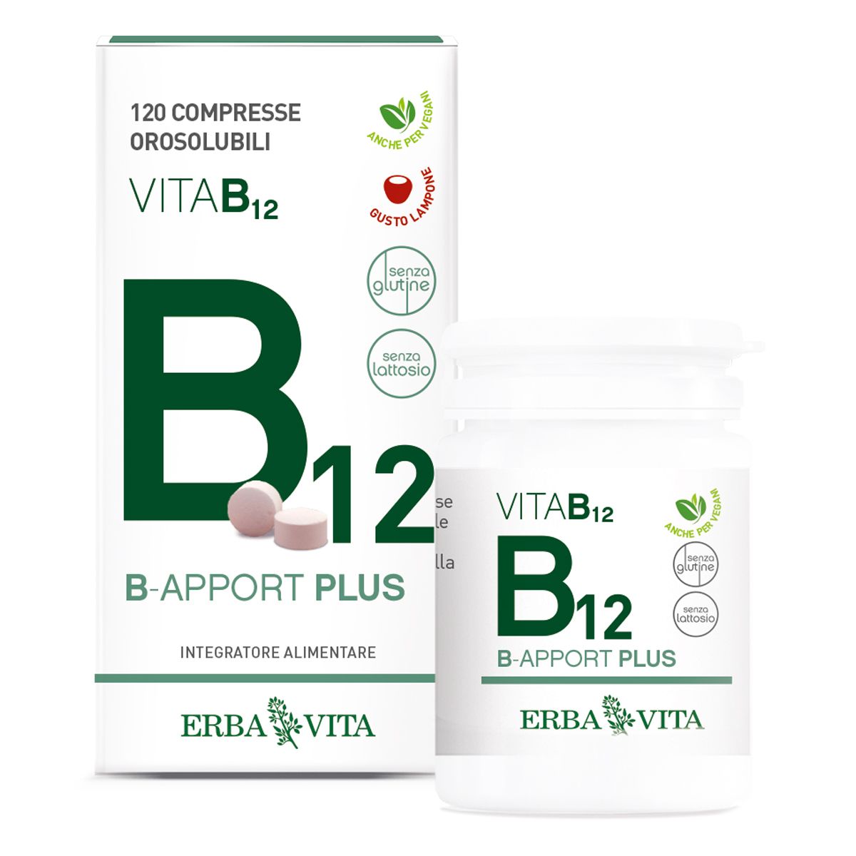 Erba Vita B-apport Plus Integratore Di Vitamina B 12 120 Compresse