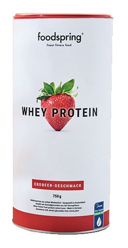 Foodspring Whey Protein Gusto Fragola 750g