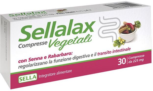 Sellalax Integratore Intestino 30 Compresse