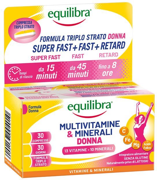 Equilibra Multivitaminico Donna 30 Compresse