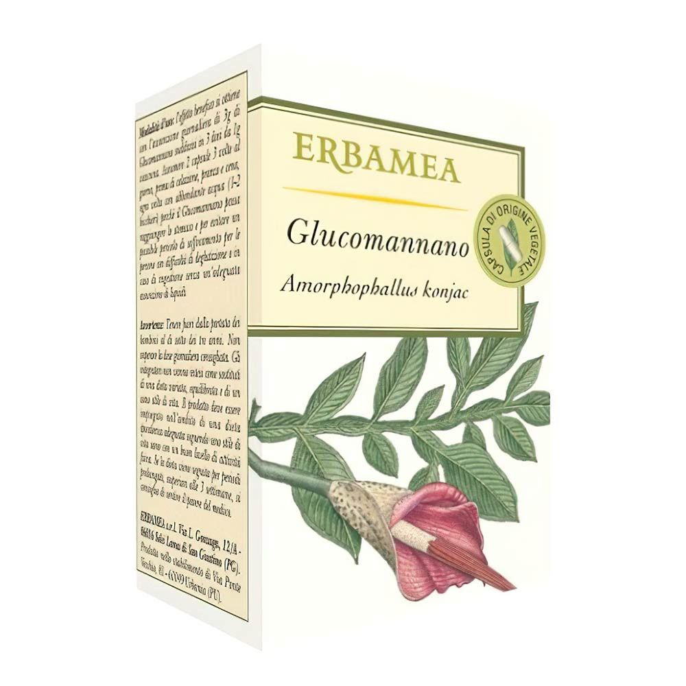 Erbamea Glucomannano Integratore Dimagrante 50 Opercoli