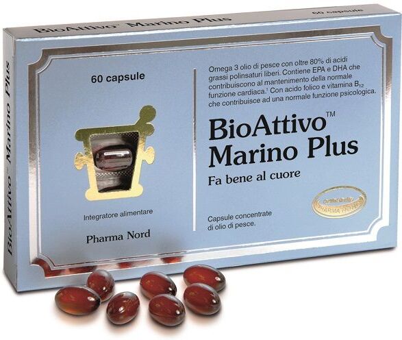 Pharma Nord Bioattivo Marino Plus Integratore Cuore 60 Capsule