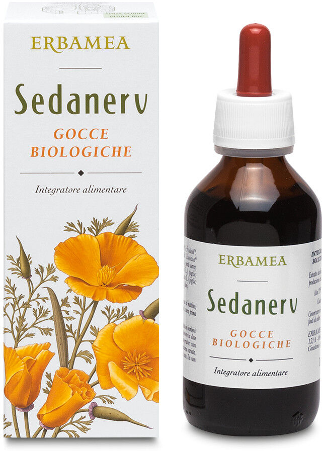 Erbamea Sedanerv Gocce Biologiche 100ml