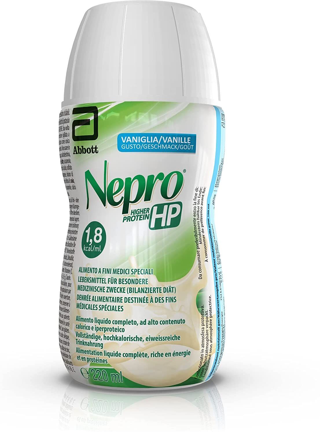 Abbott Nepro Hp Alimento Iperproteico Gusto Vaniglia 220ml