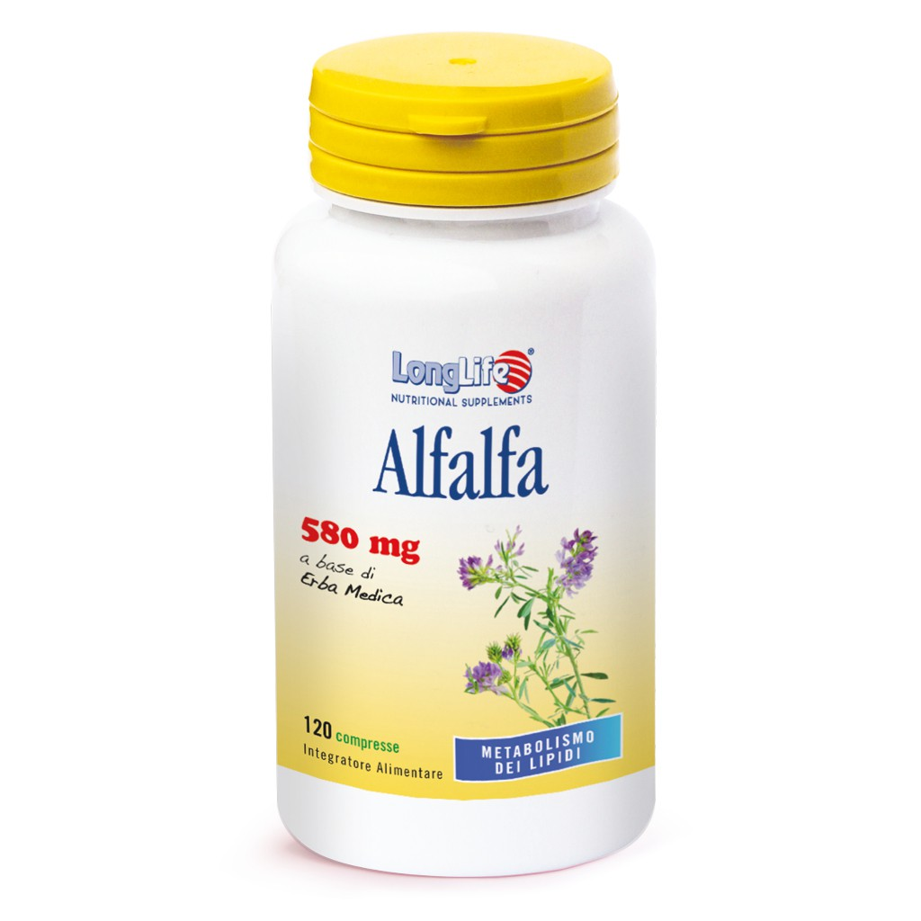 Longlife Alfalfa Integratore Menopausa 120 Compresse