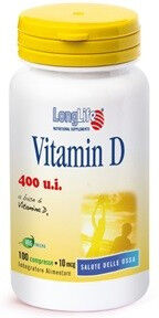 Longlife Vitamina D 400 U.i 100 Compresse