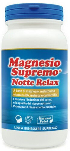 Natural Point Magnesio Supremo Notte Relax 150g