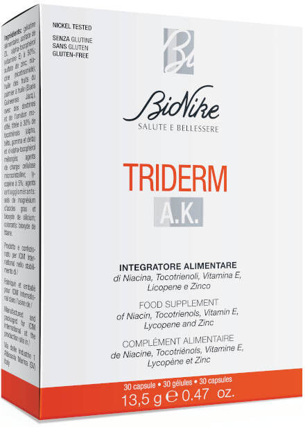 Bionike Triderm Ak Integratore Alimentare 30 Capsule