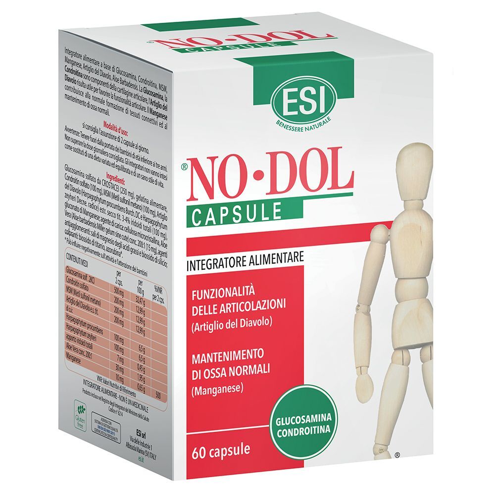 Esi No-dol Integratore Funzionalità Articolare 60 Capsule