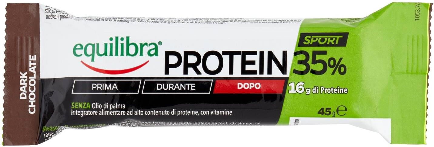 Equilibra Protein 35% Dark Chocolate 45g