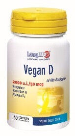 Longlife Vegan D Integratore Ossa 60 Compresse