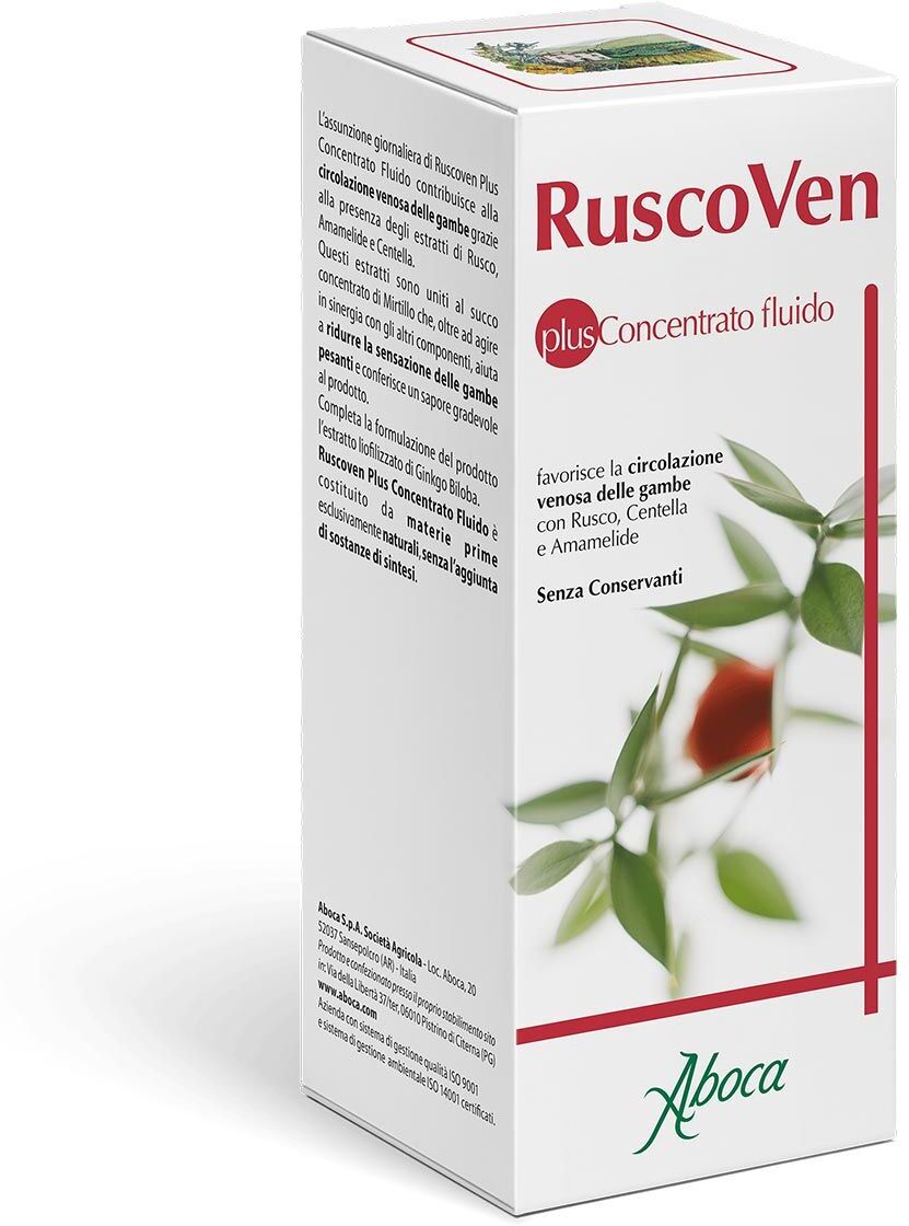 Aboca Ruscoven Plus Concentrato Fluido 200g