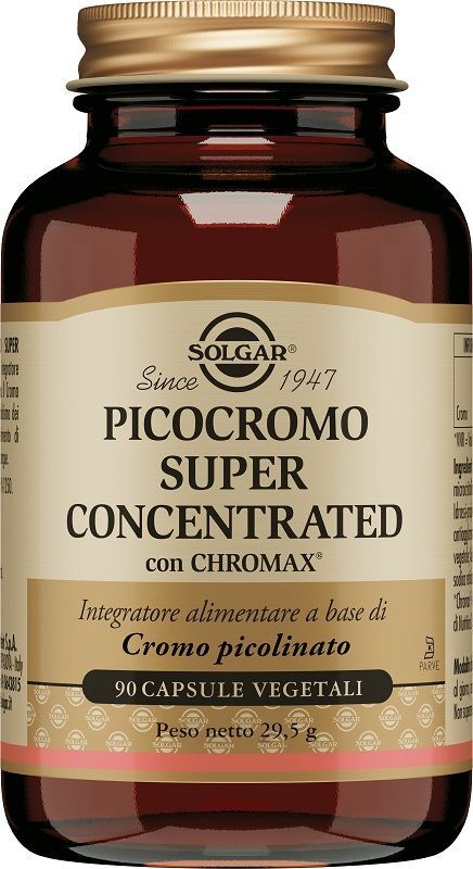 Solgar Picocromo Superconcentrato Integratore Metabolico 90 Capsule