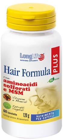 Longlife Hair Formula Plus 60 Tavolette