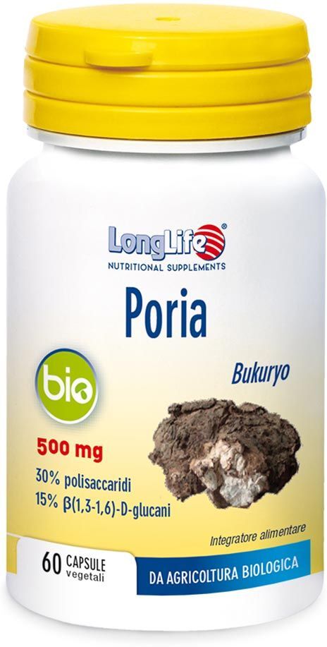 Longlife Poria Bio Integratore Sistema Nervoso 60 Capsule