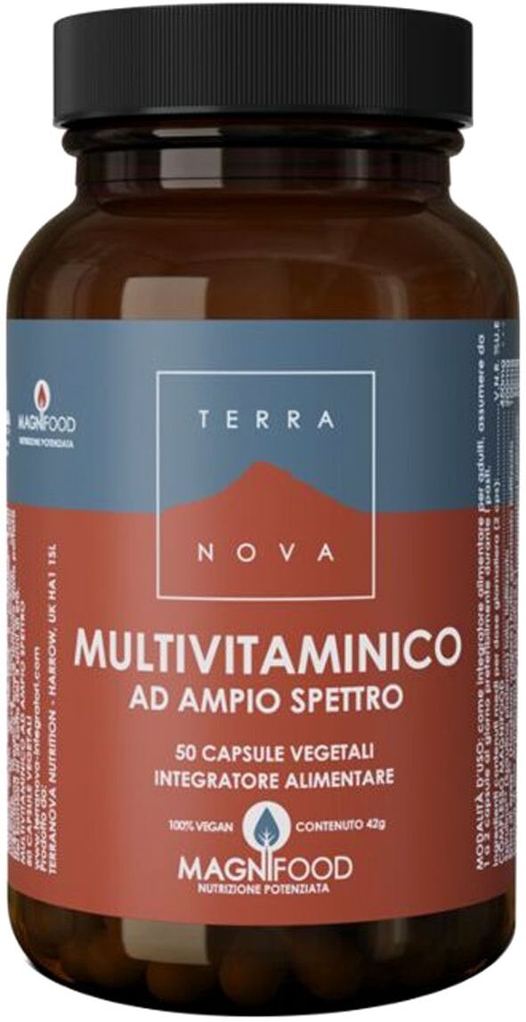 Terranova Complesso Multivitaminico Integratore Energetico 50 Capsule