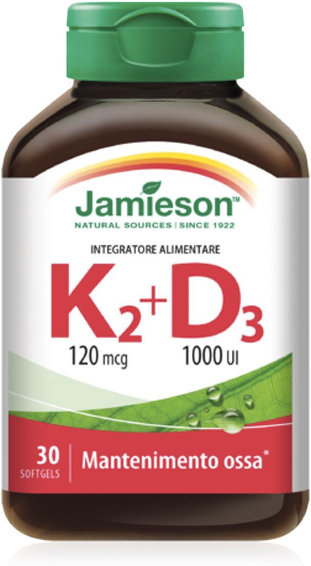 Jamieson Vitamine K2+d3 Integratore Salute Ossa 30 Perle