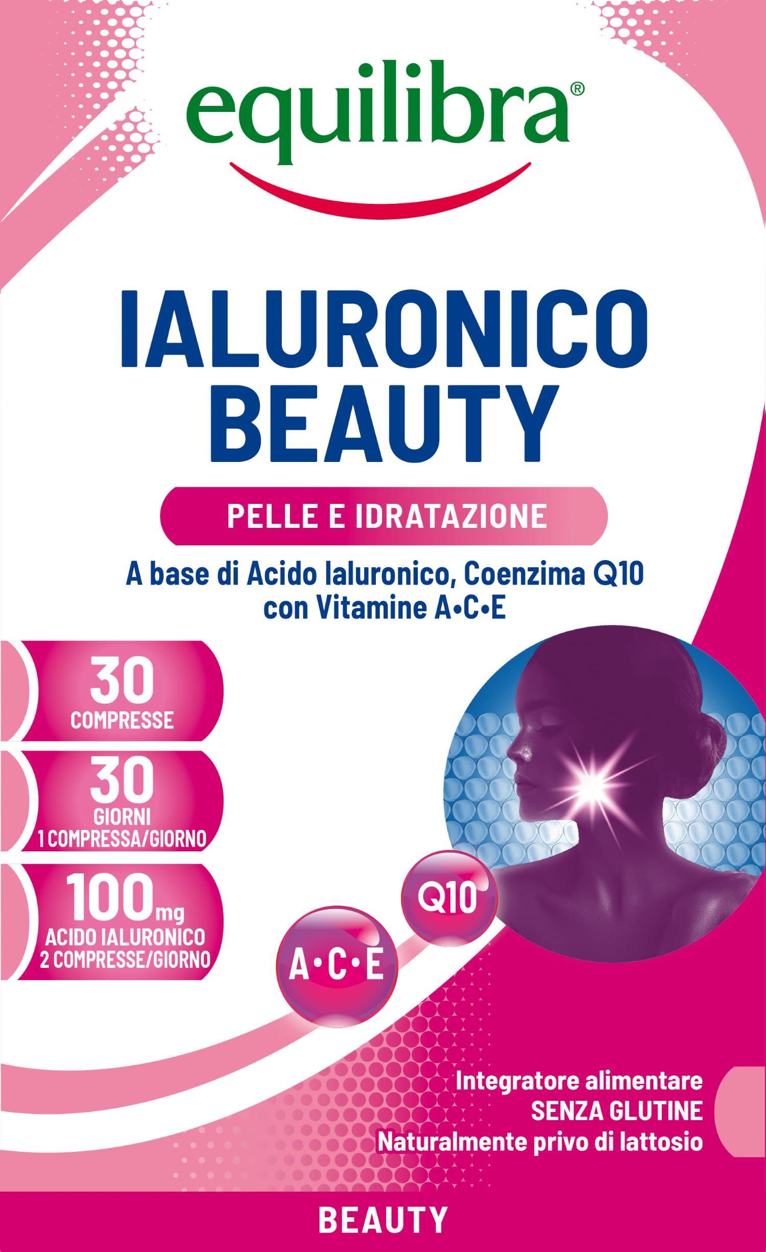 Equilibra Ialuronico Beauty Integratore Pelle 30 Compresse