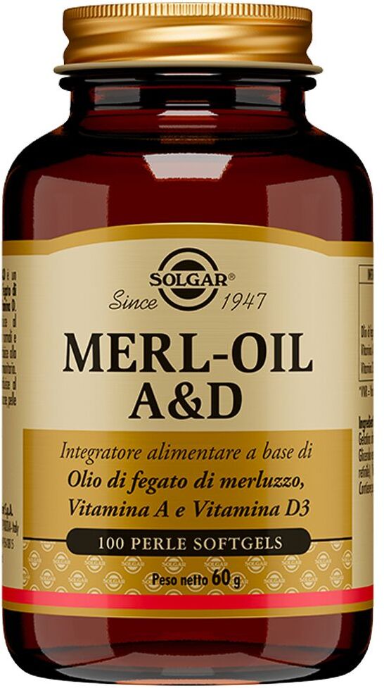 Solgar Merl Oil A E D Integratore Difese Immunitarie 100 Perle