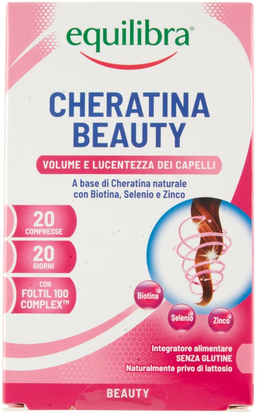 Equilibra Biofoltil Cheratina Naturale Integratore Capelli E Unghie 20 Compresse