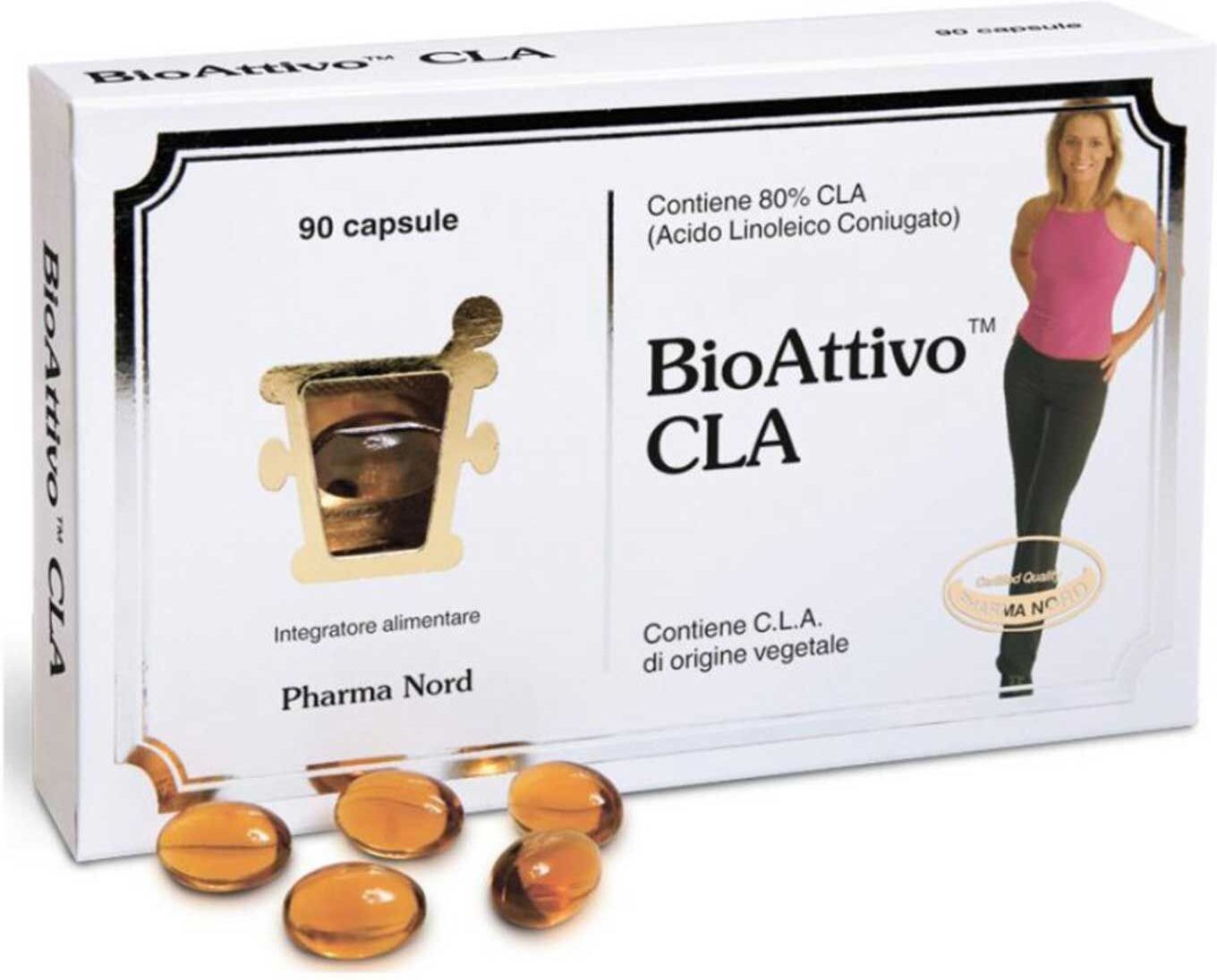 Pharma Nord Bioattivo Cla Integratore Dimagrante 90 Capsule