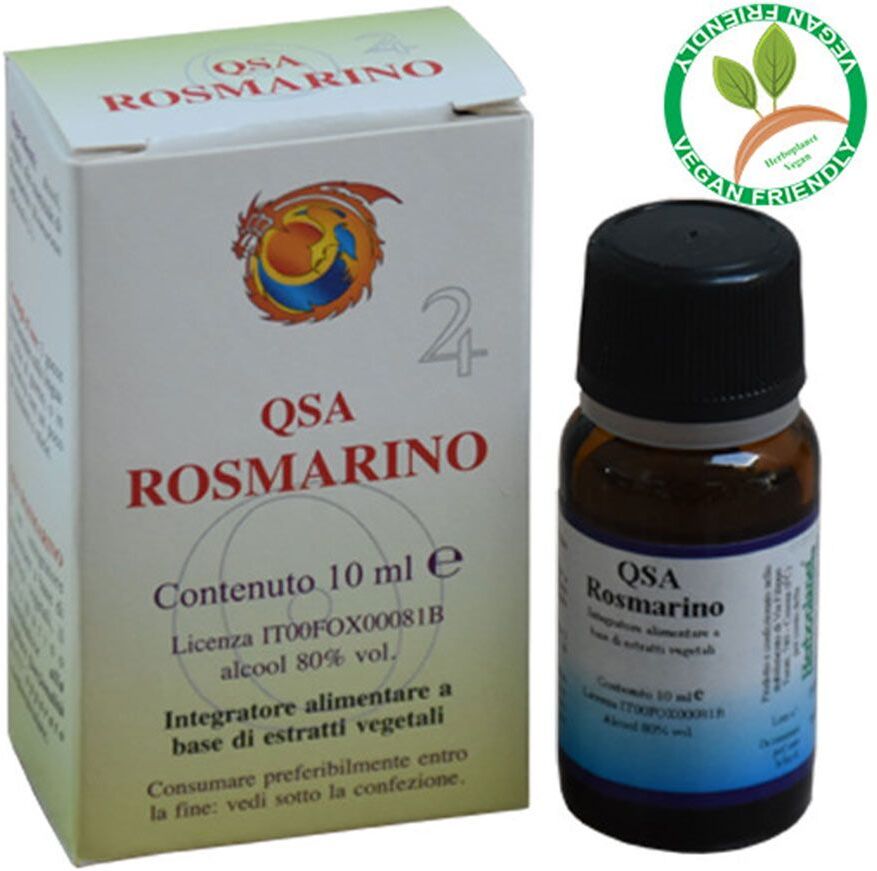 Herboplanet Qsa Rosmarino Integratore Intestino Gocce 10ml