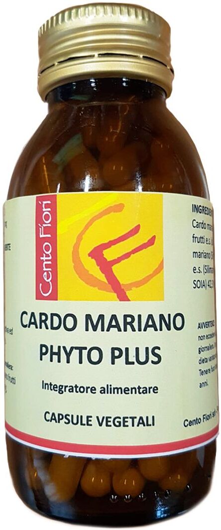 Cento Fiori Cardo Mariano Phyto Plus Integratore Metabolico 100 Capsule Vegetali