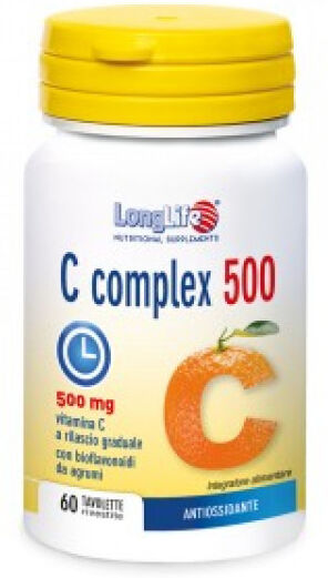 Longlife C Complex 500 Integratore Vitamina C 60 Tavolette