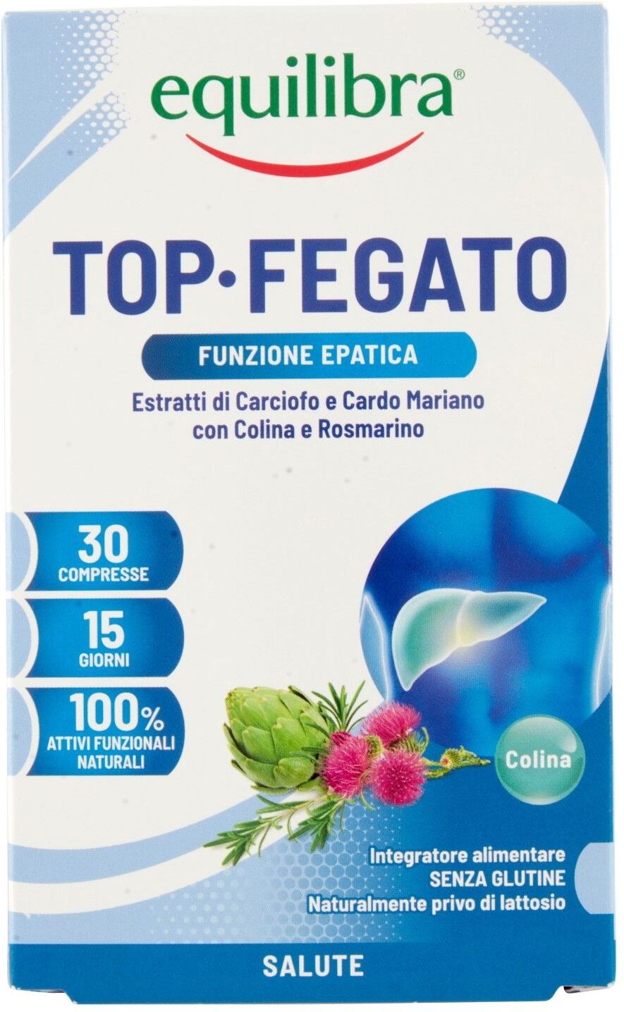 Equilibra Top Fegato Integratore Funzione Epatica 30 Compresse