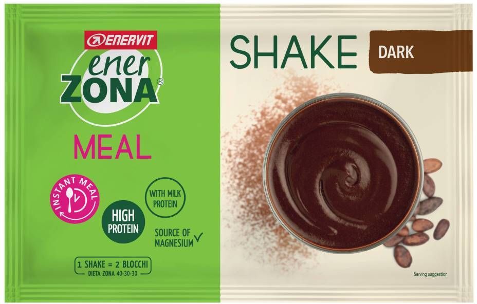 Enervit Enerzona Instant Meal Shake Dark Chocolate 56g