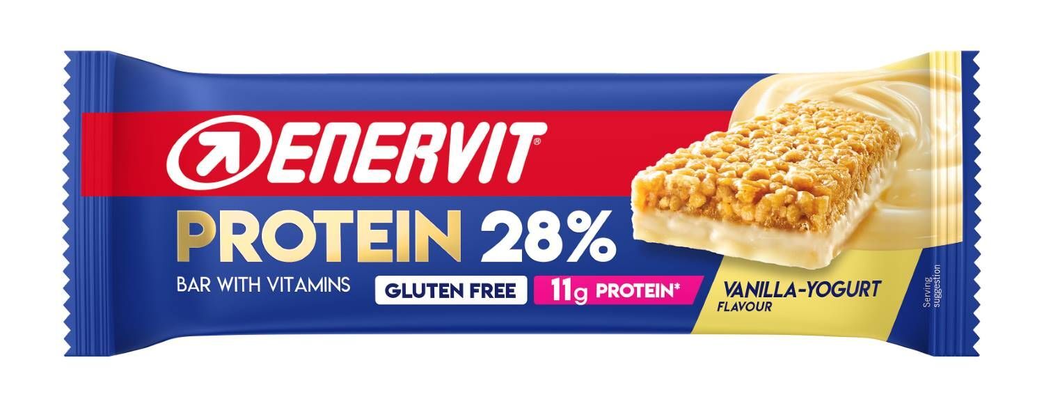 Enervit Sport Bar 28% Barretta Proteica Gusto Vaniglia E Yogurt 40g