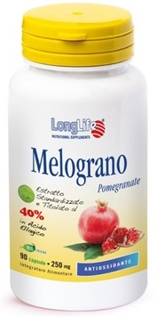 Longlife Melograno Integratore Antiossidante 90 Capsule