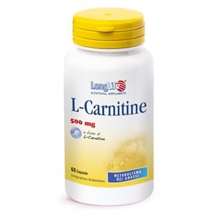 Longlife L-carnitine Integratore Tonico 60 Capsule