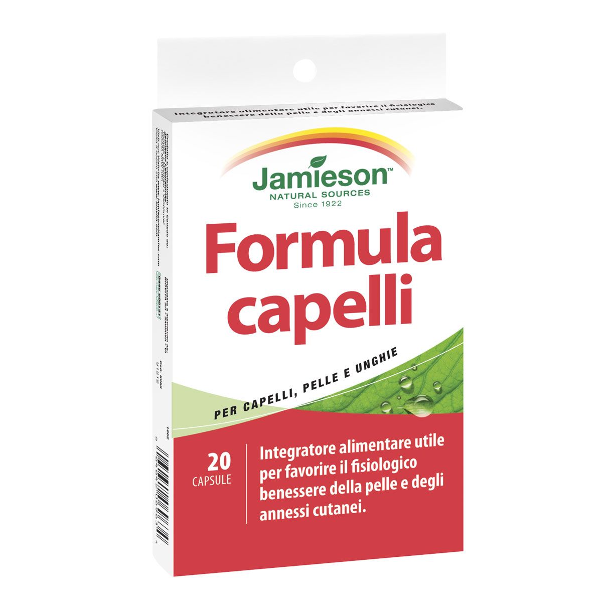 Jamieson Formula Capelli 20 Compresse
