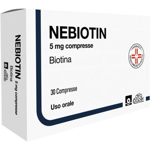 Difa Cooper Nebiotin Biotina 5mg 30 Compresse