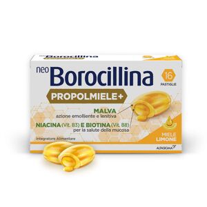 Neoborocillina Propolmiele + Miele/limone Mal Di Gola 16 Pastiglie