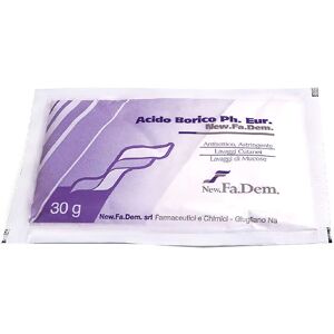 New Fa.dem. Srl Acido Borico Polvere Fu 30g