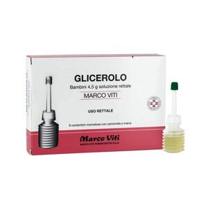 marco viti glicerolo trattamento stitichezza 6 contenitori monodose