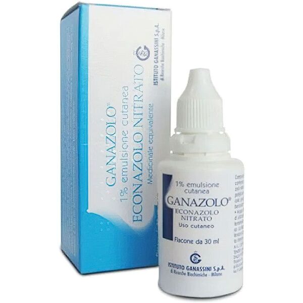 ganazolo 1% emulsione cutanea 30ml