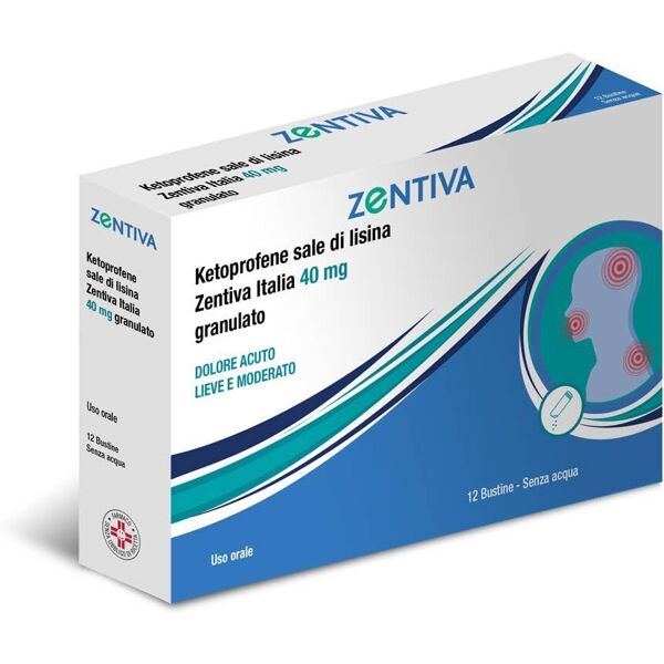 zentiva ketoprofene sale di lisina trattamento dolori 12 bustine