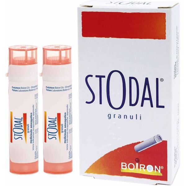 boiron stodal granuli 2 tubi 80 granuli