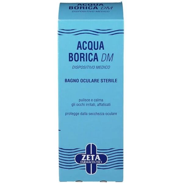 zeta farmaceutici acqua borica bagno oculare sterile occhi arrossati 500ml