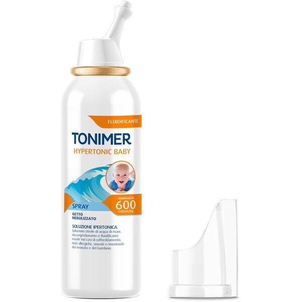 tonimer md soluzione ipertonica acqua di mare spray nasale bambini 100ml