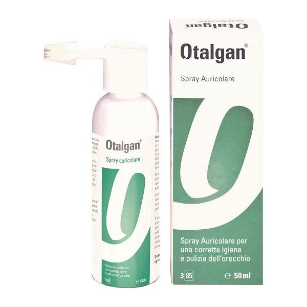 otalgan spray auricolare per la pulizia e l'igiene delle orecchie flacone da 50ml