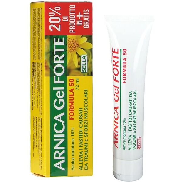 sella arnica 10% gel forte formula 50 dolori articolari 72ml